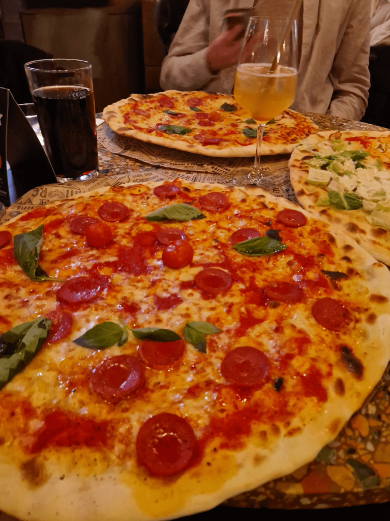 Big freaking 🍕😂