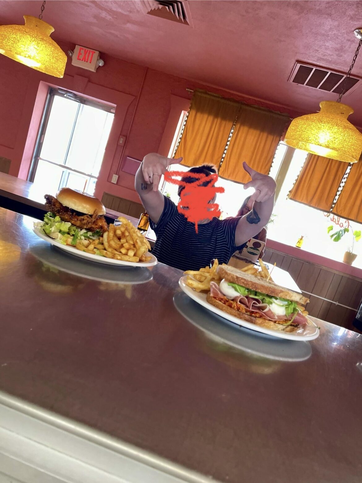 Made some pretty little sandwiches at work today