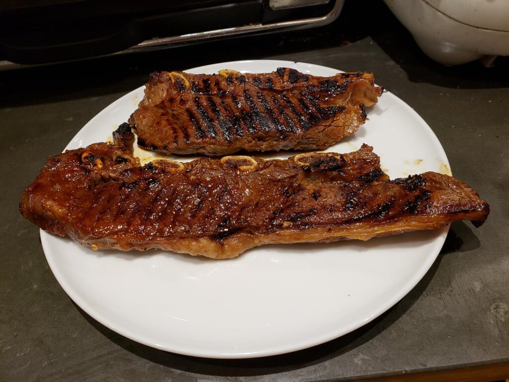 Some of last night's galbi