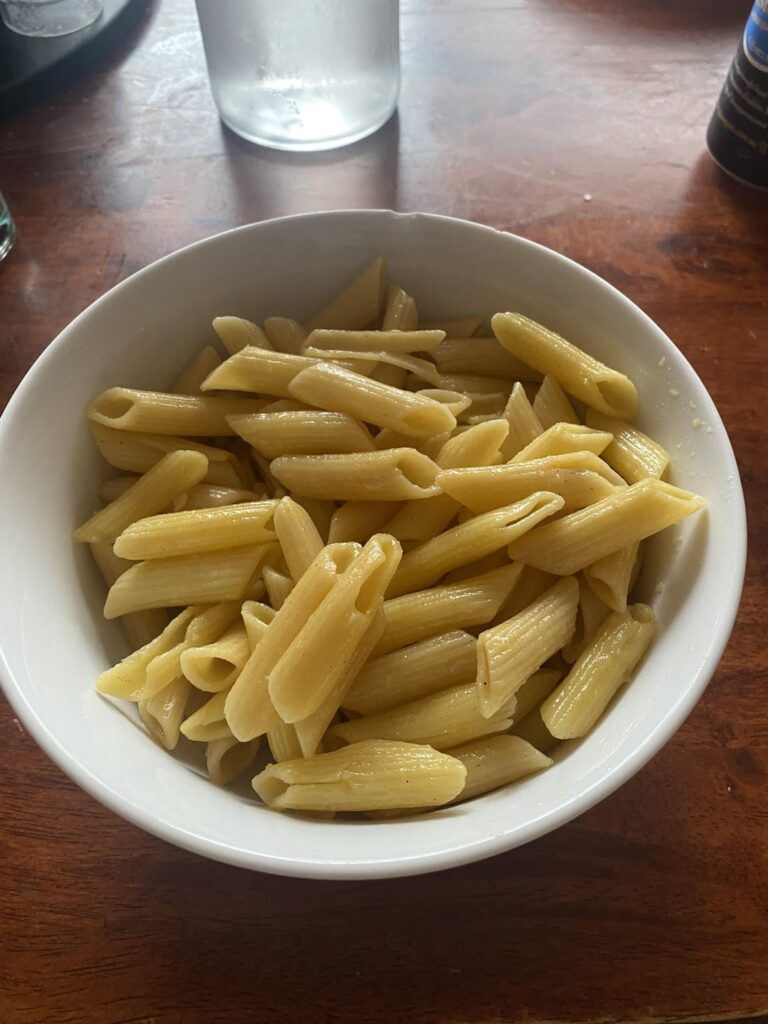 calories in pasta?