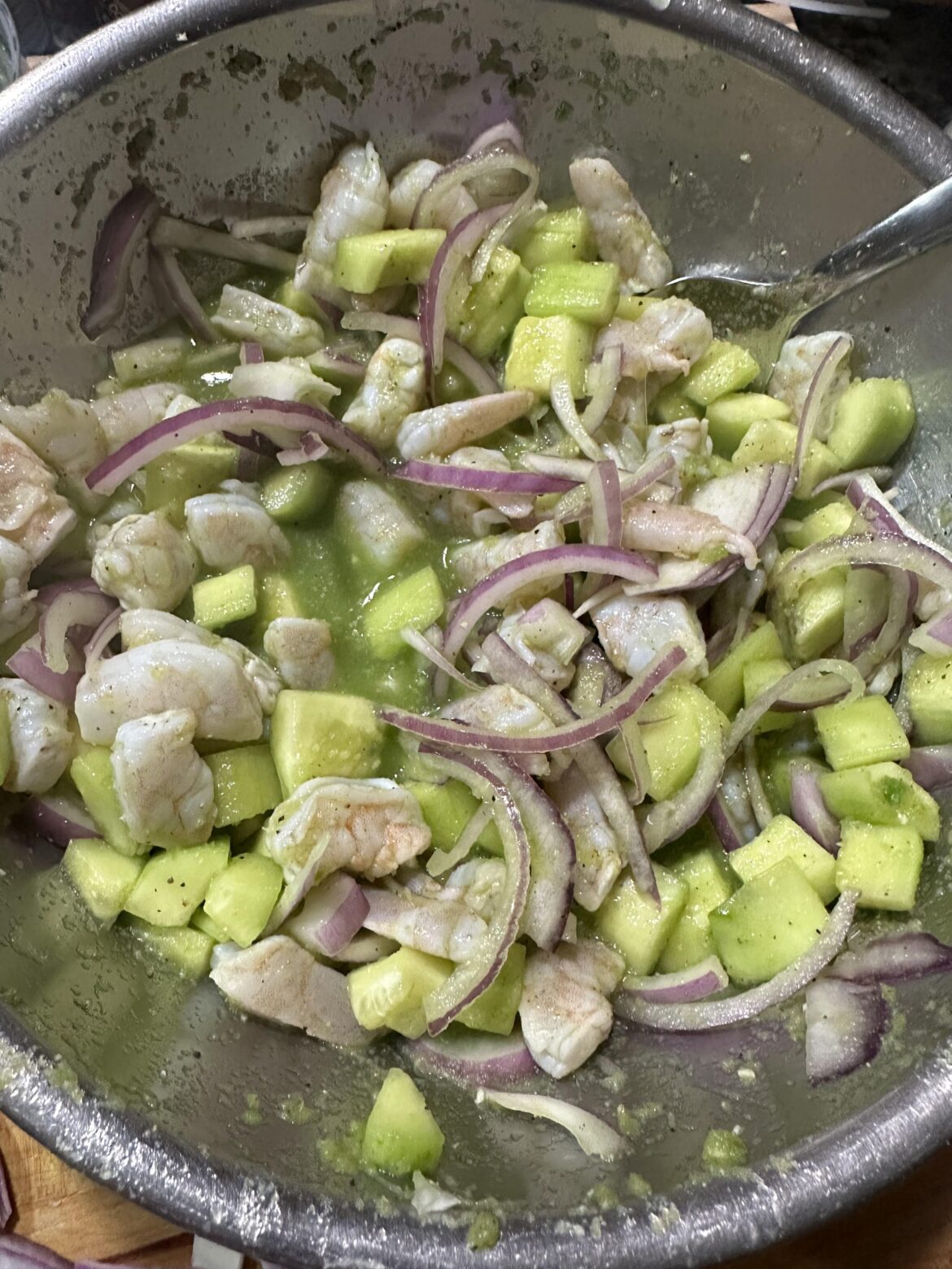 Aguachiles de camaron