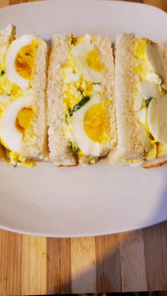 Japanese Egg Sandwich Recipe (Tamago Sando) I attempted to make.