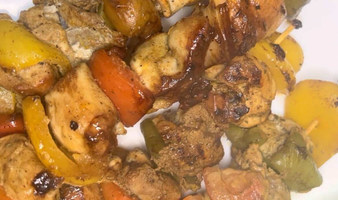 Chicken shish tawook restaurant style