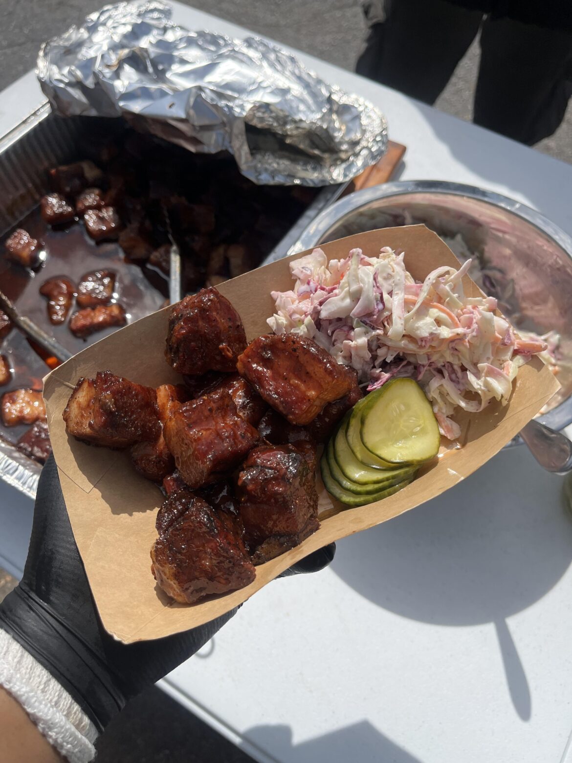 Pork belly burnt ends