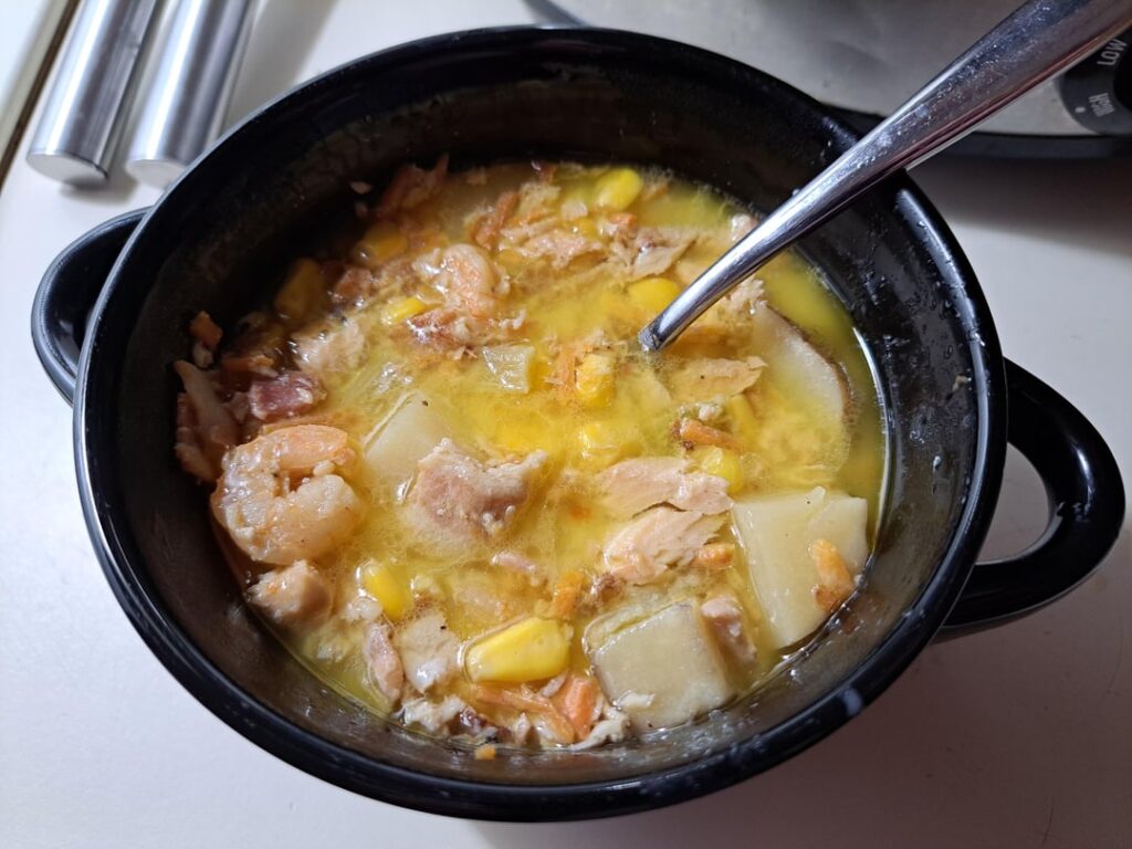 Loaded Wild Caught Trout Chowder
