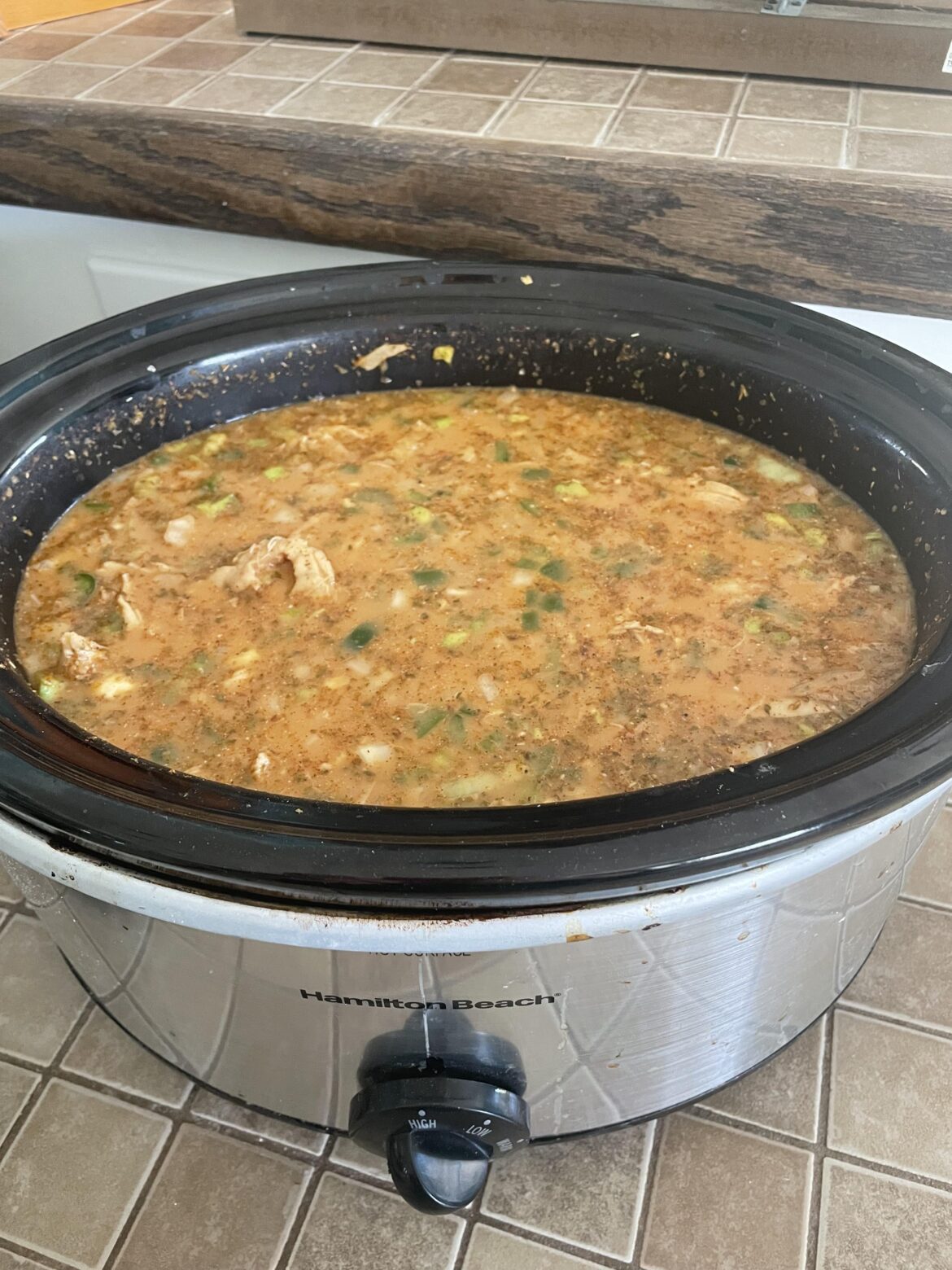 White bean chicken chili