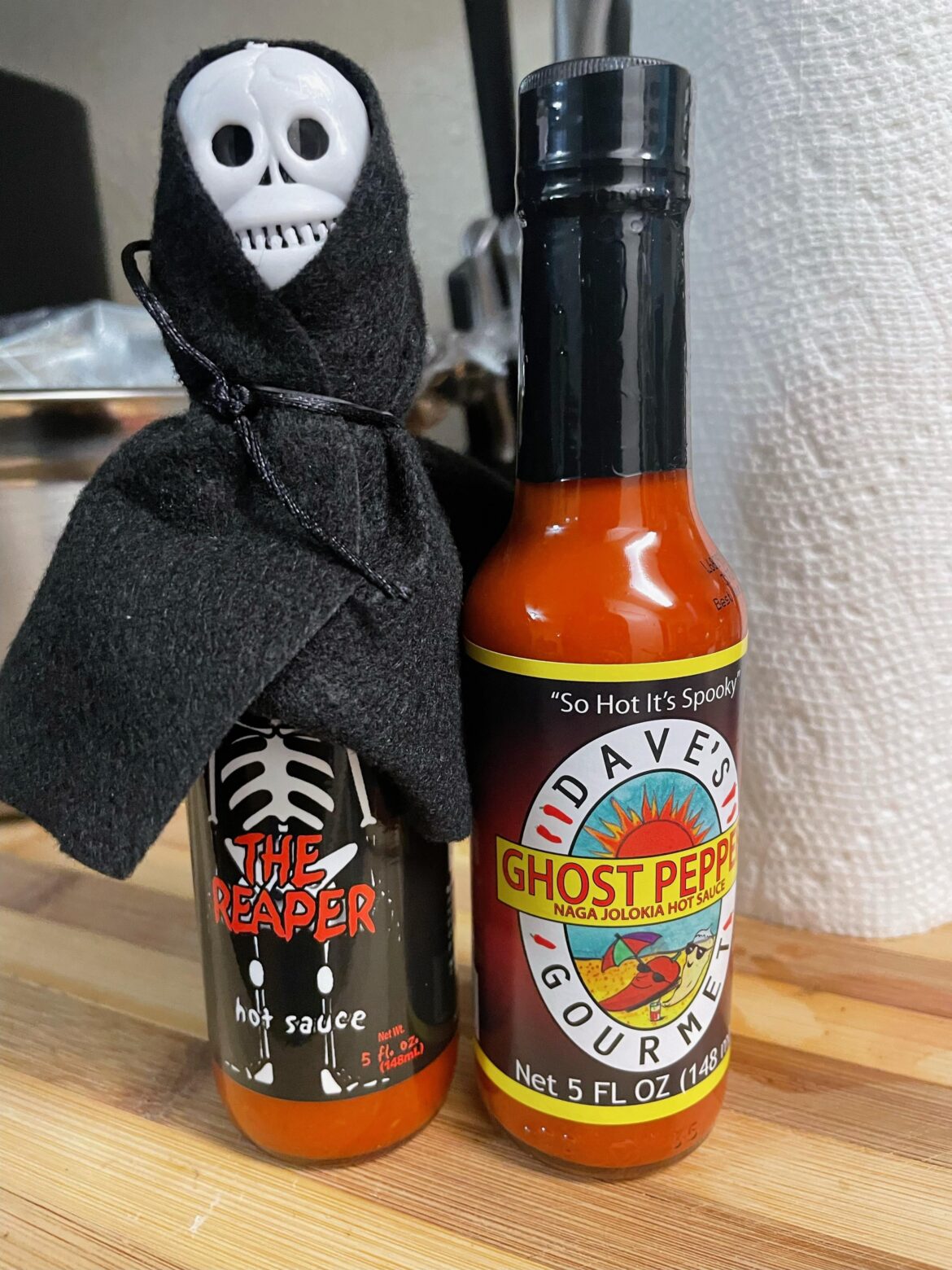 I did a thing today. The ghosted pepper was a whole lot hotter.