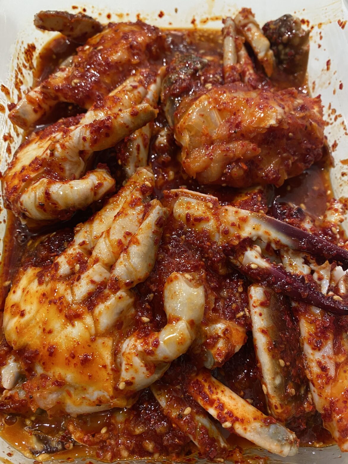 Yangnyeom Gejang- 양념게장 (Spicy Raw Crab)