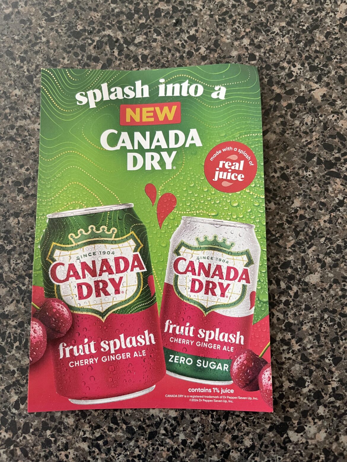 Rarely disappointed by HF but I got this in my box today but no drink inside. Would have loved to try :-(