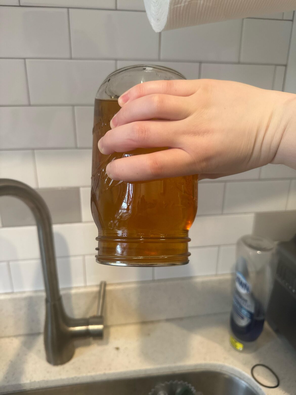 i think i accidentally vacuum sealed my iced tea i think i accidentally vacuum sealed my iced tea