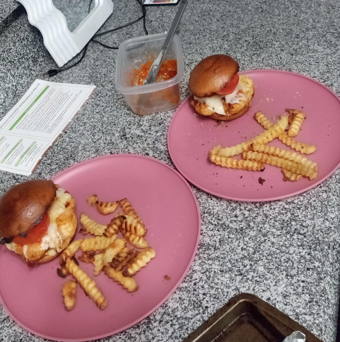 These Buffalo Chicken Muh'fukkas were delicious!