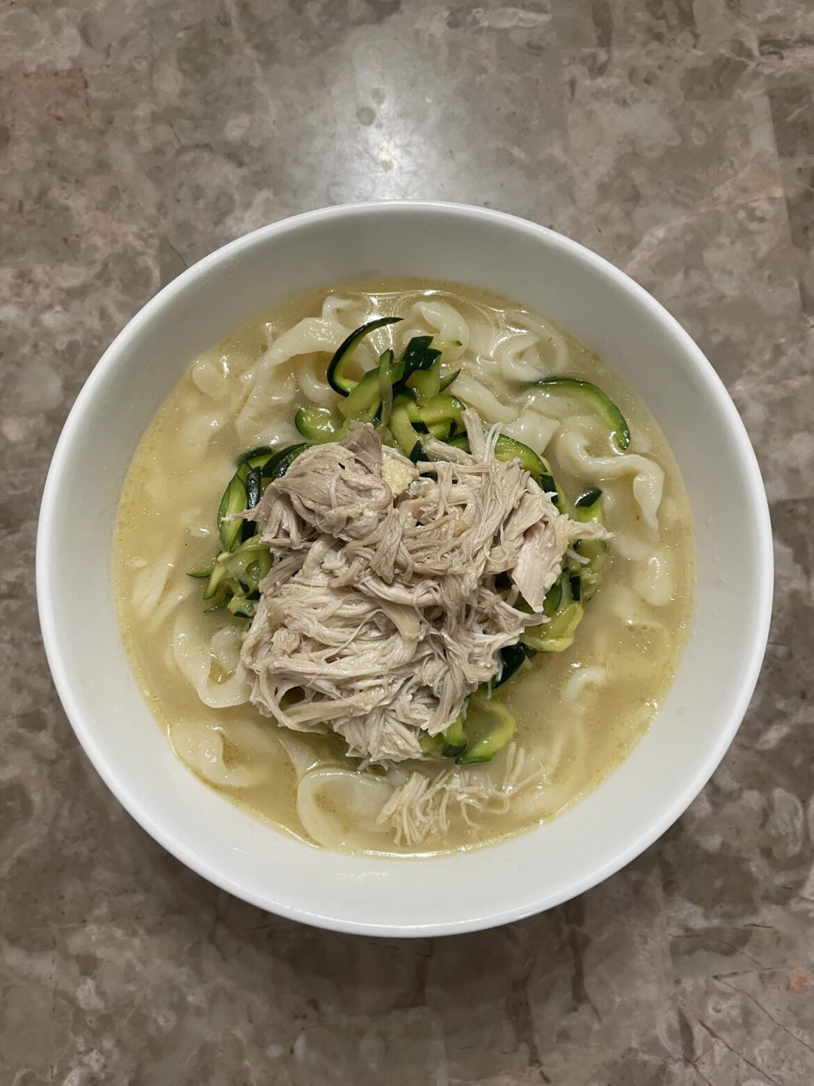 I cooked some kalguksu for the first time