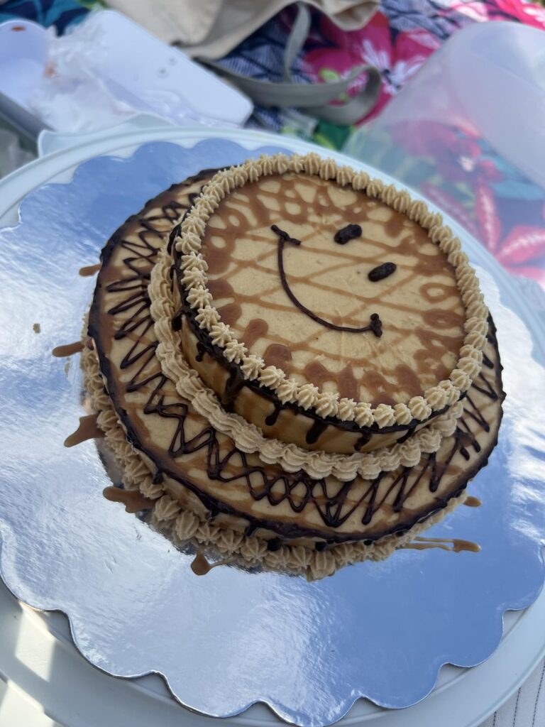 Happy Little Caramel Cake