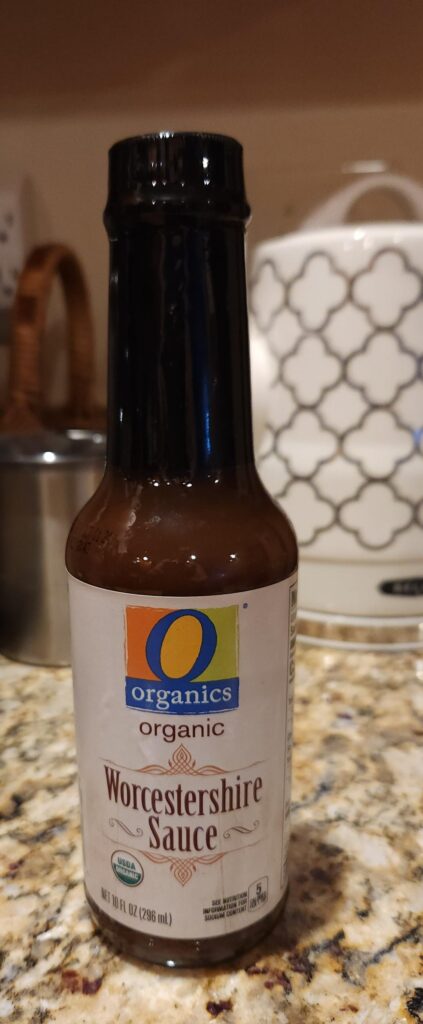 O Organics Worcestershire Sauce, Shaw's Market, Massachusetts