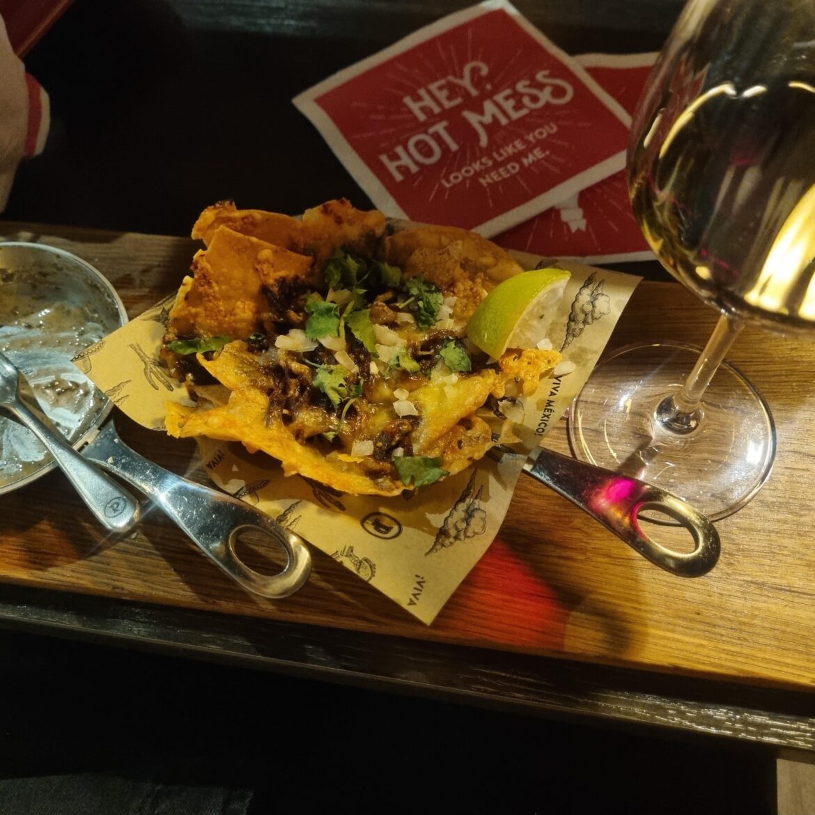 The description from the restaurant was that they served small plates of food. This is not a plate...