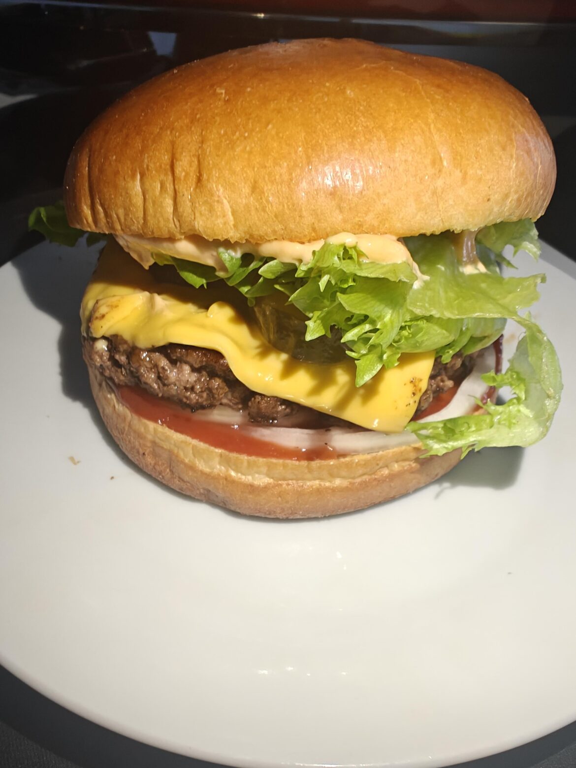 My homemade burger yesterday. Thoughts?