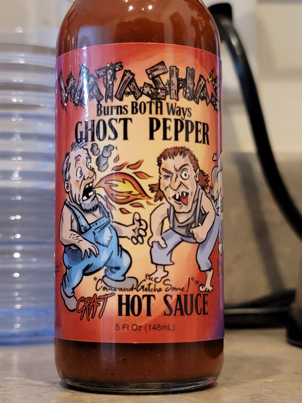 Watasha's Burns both ways ghost pepper hot sauce
