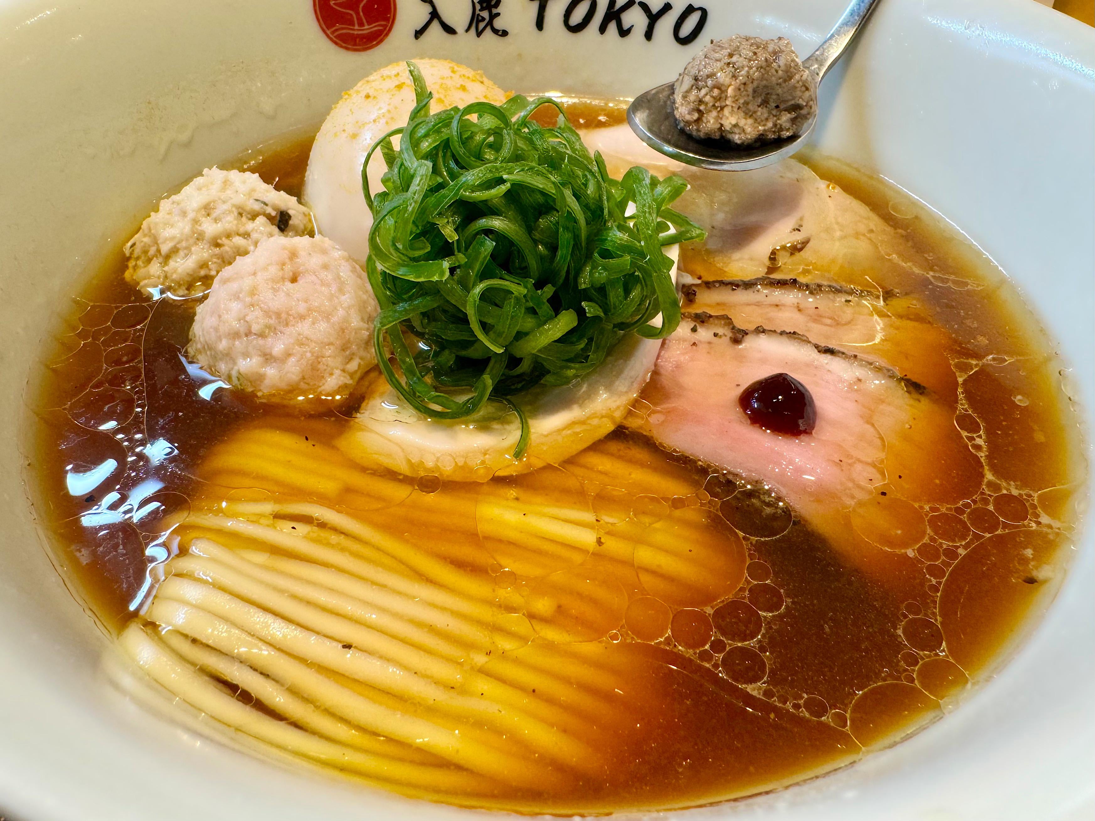 Porcini Soysauce Ramen from Iruca (Roppongi) Dining and Cooking