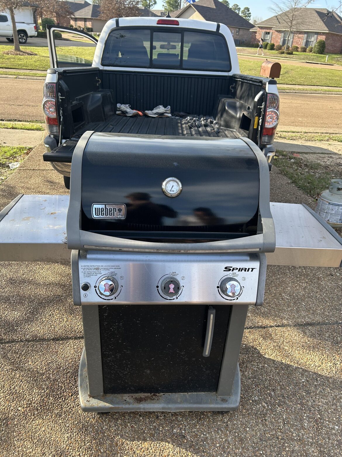 100$ on Facebook market place. A bit rusted and a little wear and tear as you can see. Everything works fine, how did I do?