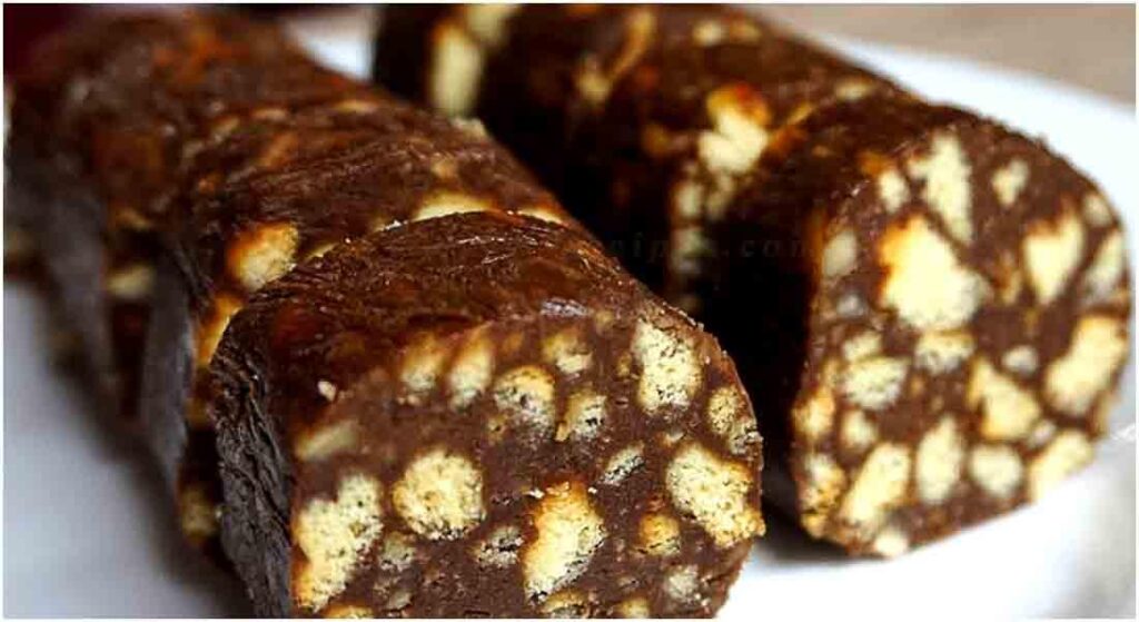 Milk chocolate dessert without flour, gelatin, or oven