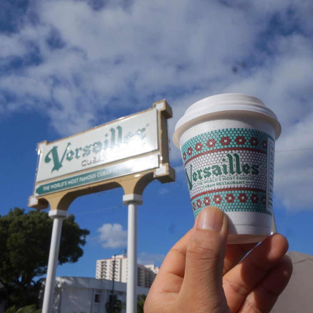 Cortadito from Versailles Restaurant in Little Havana