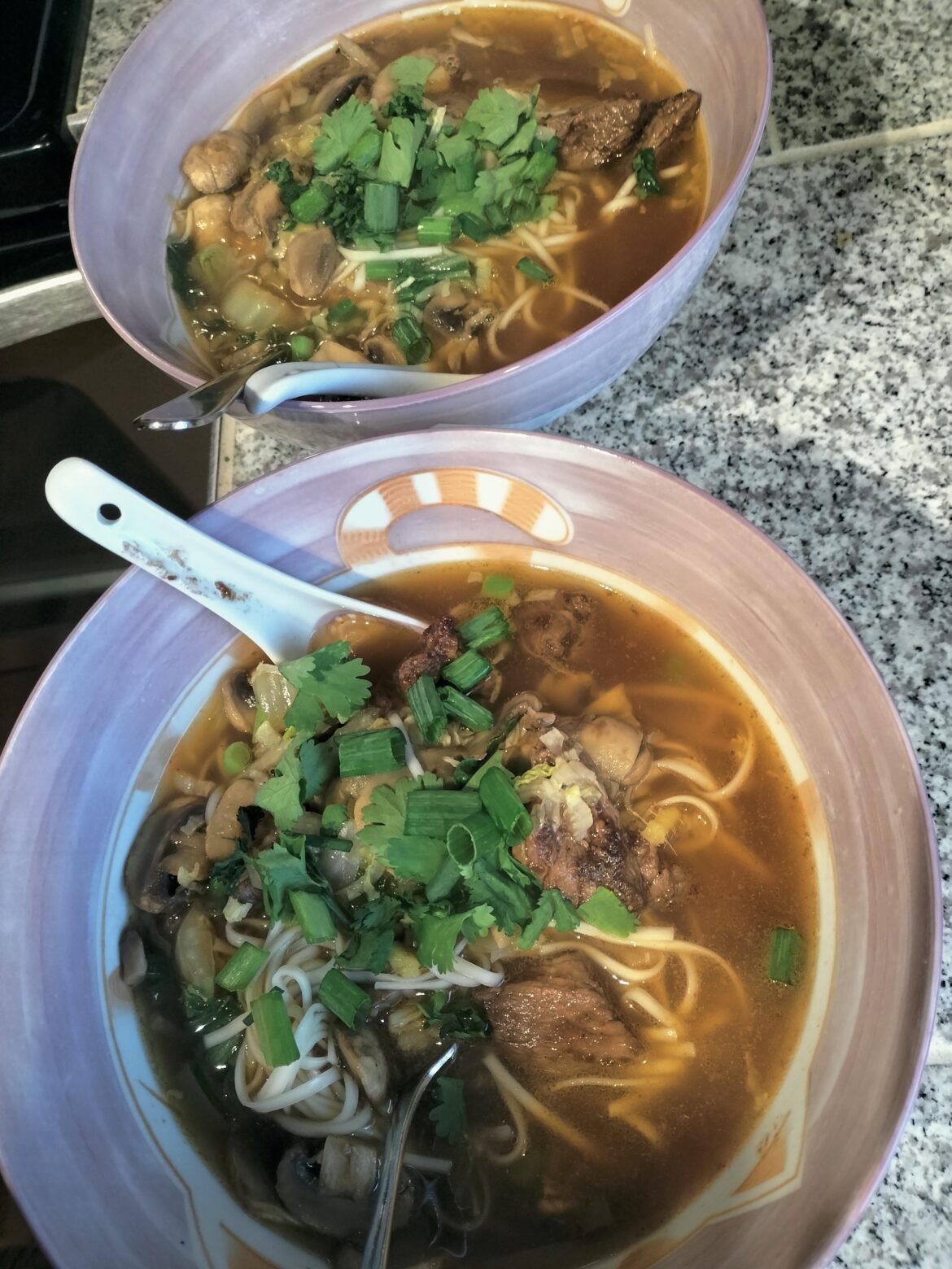 Pho style beef soup 10/10