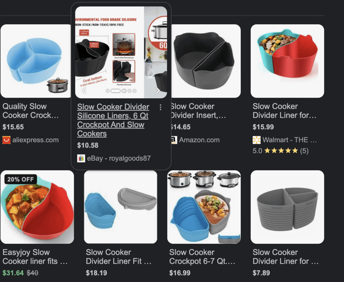 Anyone use silicone divider inserts? Questions about separate meals