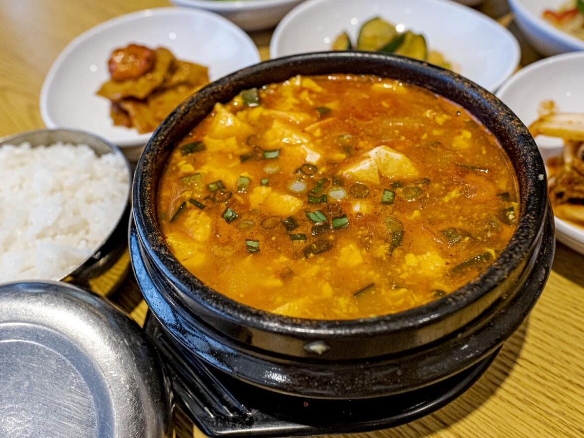 Sundubu Jjigae from work