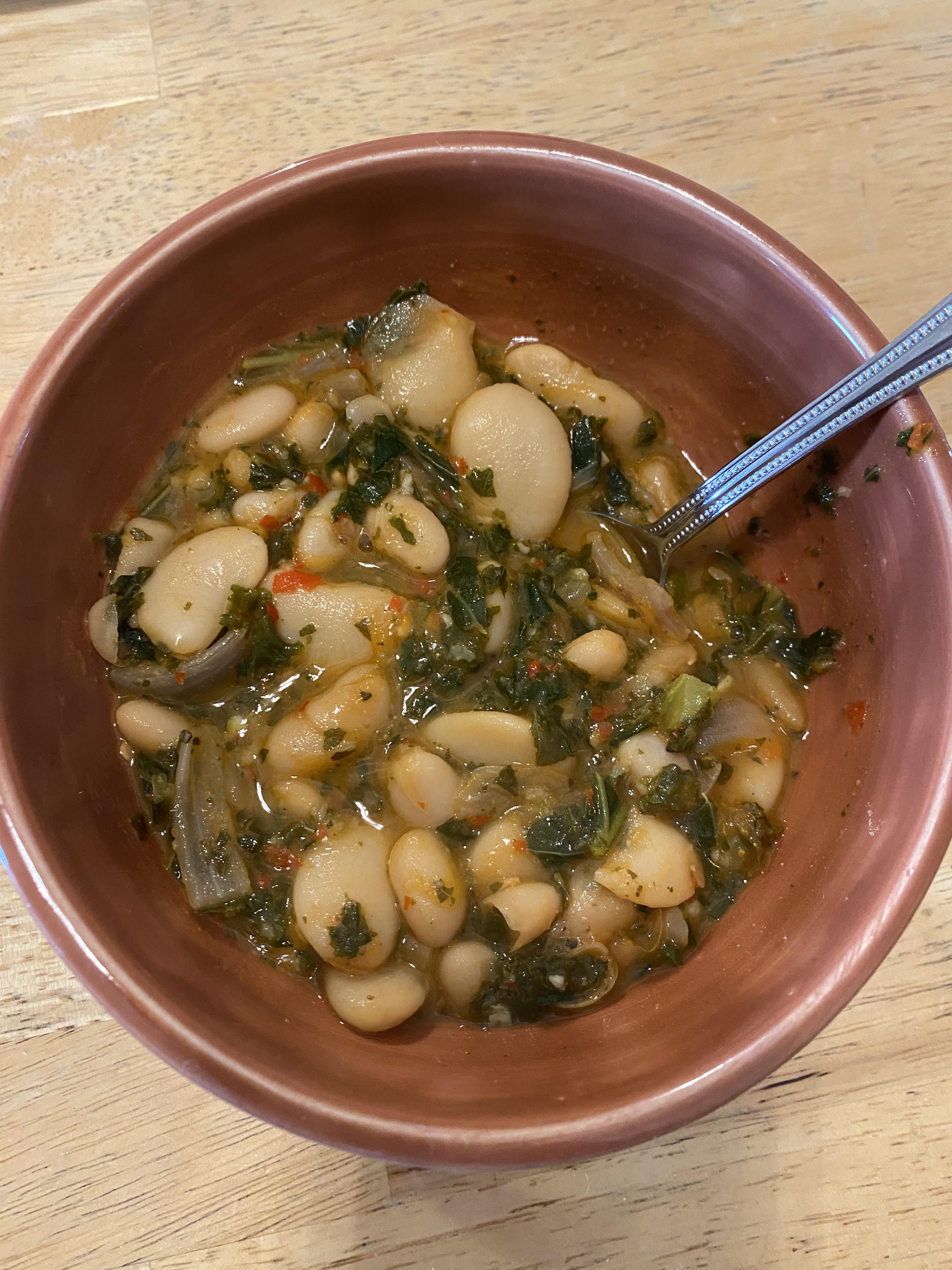 Alison Roman’s Spicy White Bean Stew Dining and Cooking