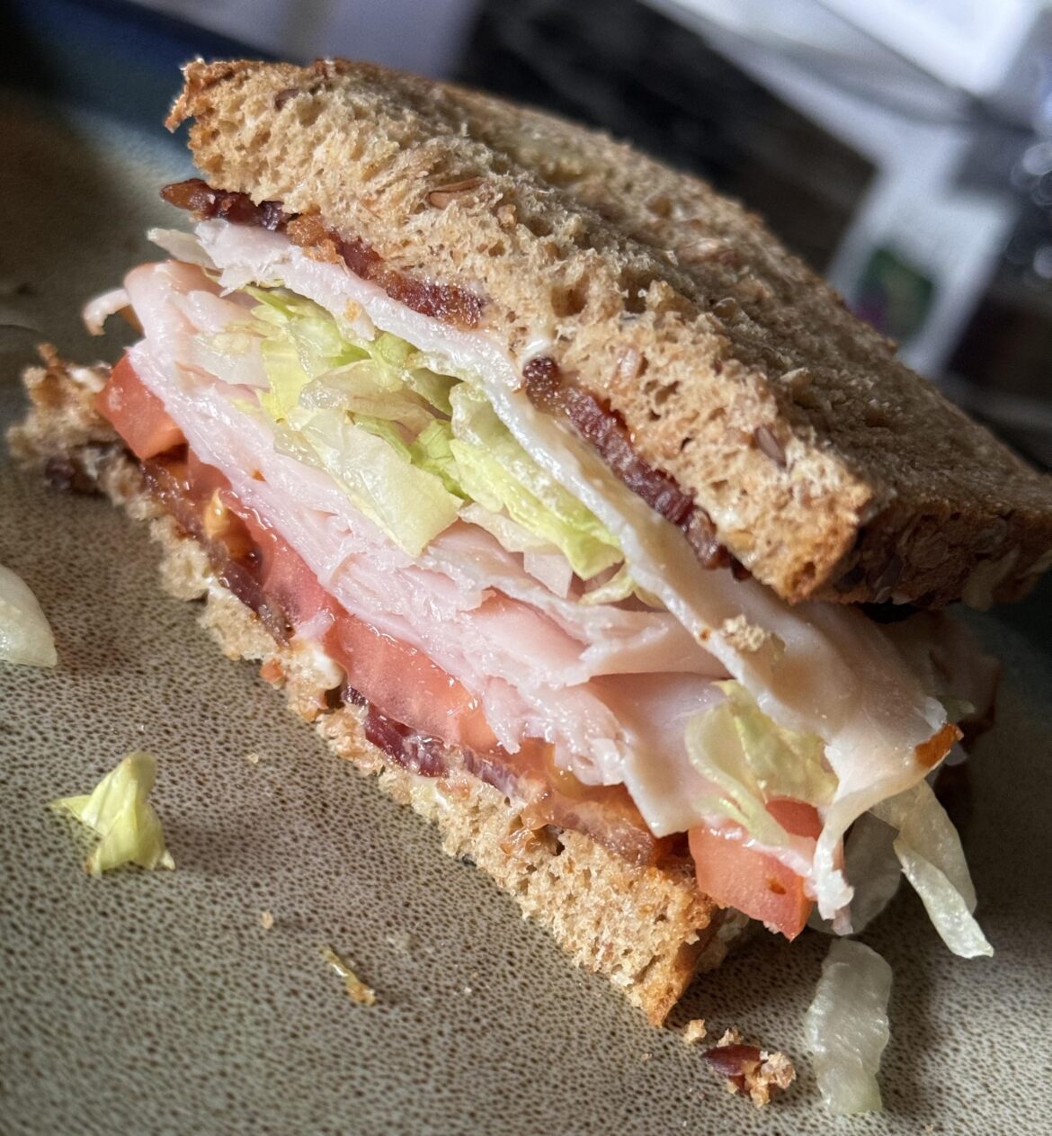 Turkey bacon sandwich