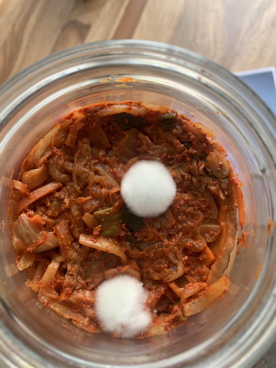 Help with mold on kimchi Help with mold on kimchi