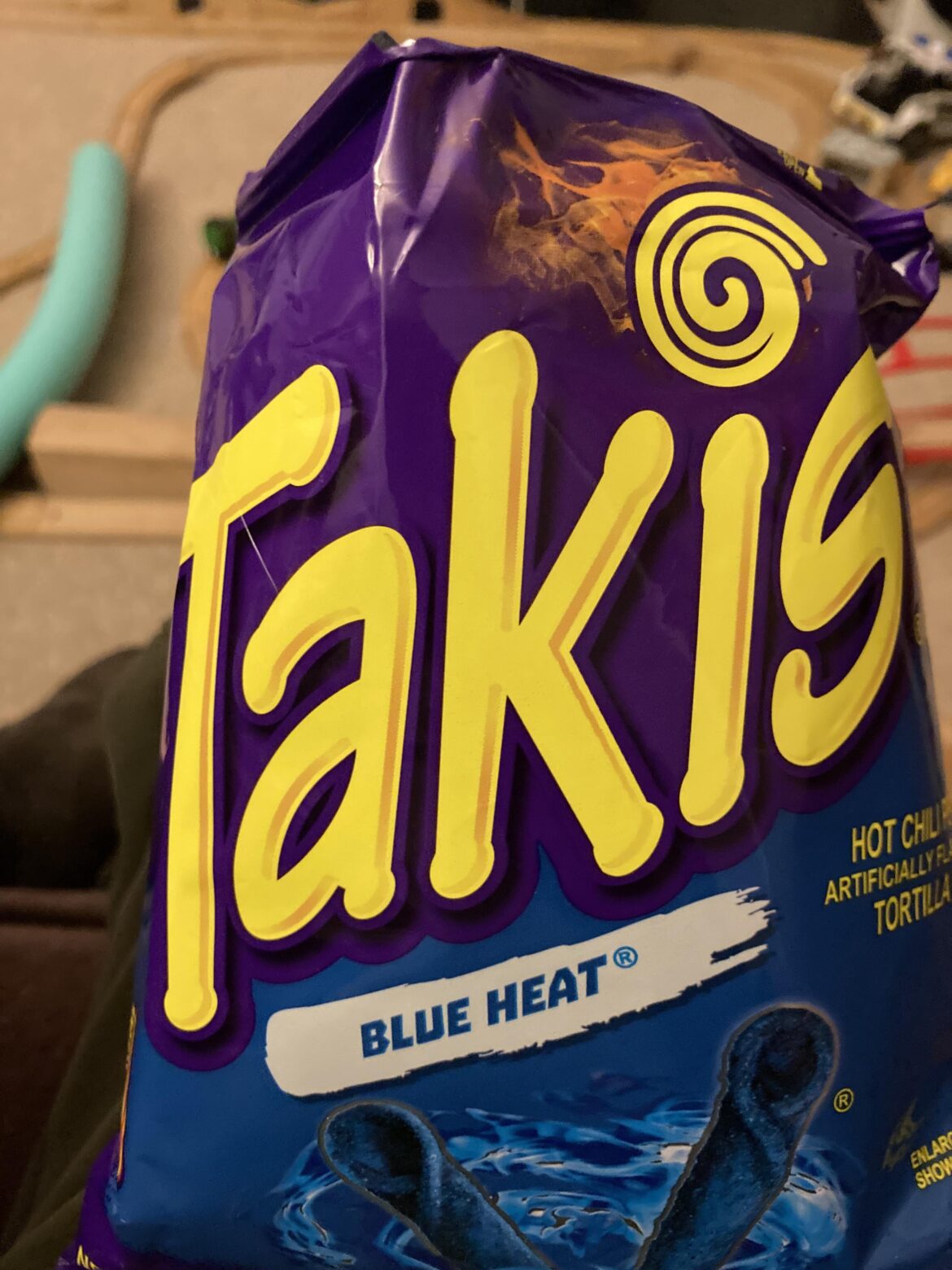 These are a bit weird, not sure if I like them or not! Plus it looks like I fingered a Smurf now!