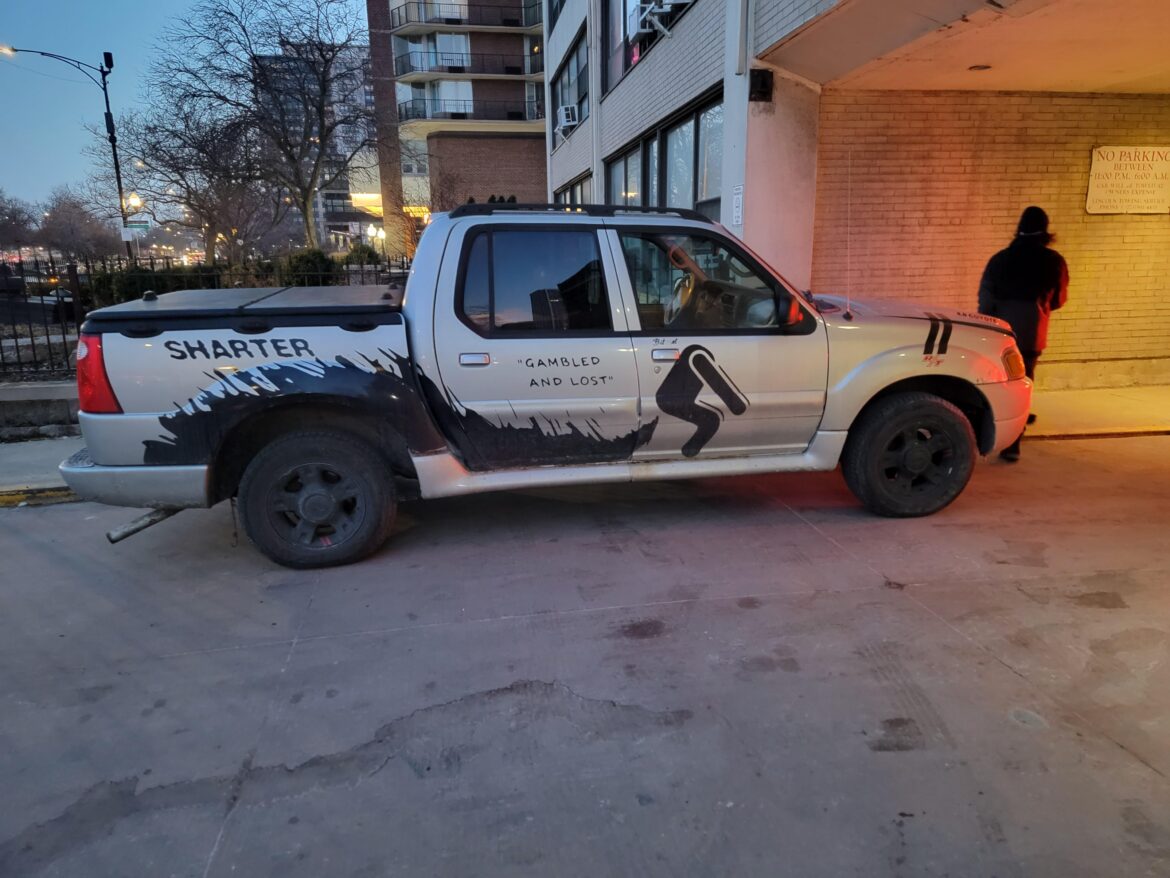 Alright, whose truck is this?