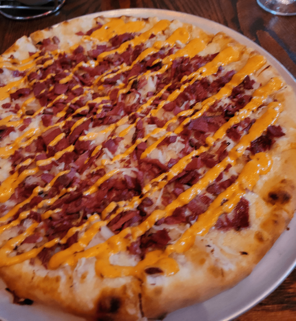 Put me in jail because this St. Patty's Pizza was incredible