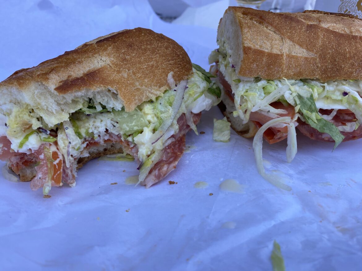 Mona Lisa in San Diego. Best sandwich I’ve ever had.