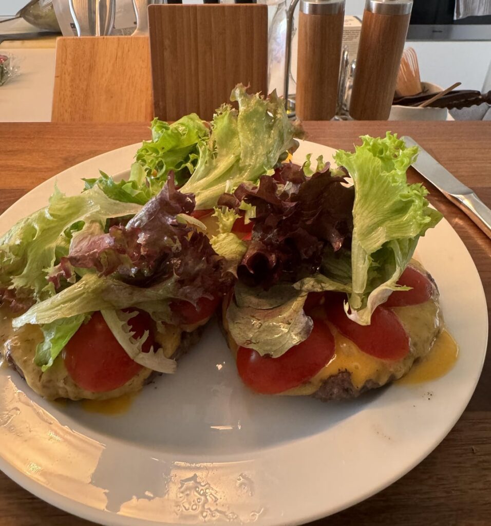 Keto Bunless Burgers