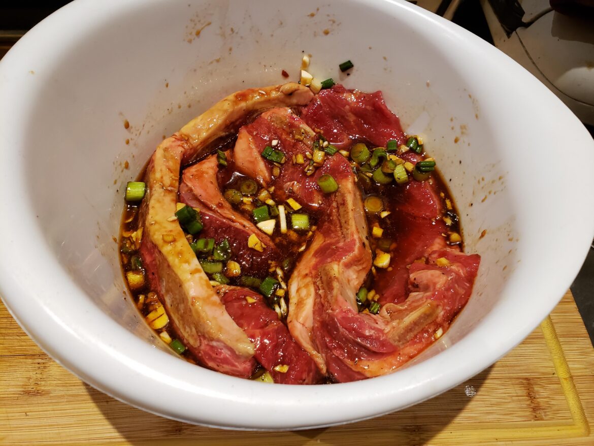 Really excited to have galbi tomorrow!