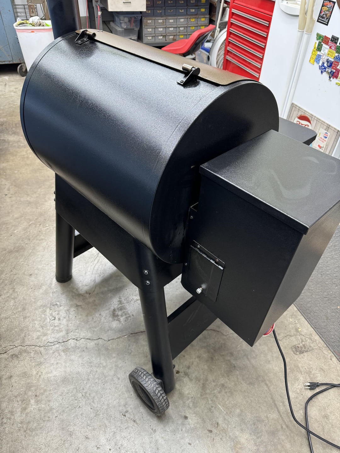 First Traeger. Found this Pro 22 for just 50! Has the HER error but