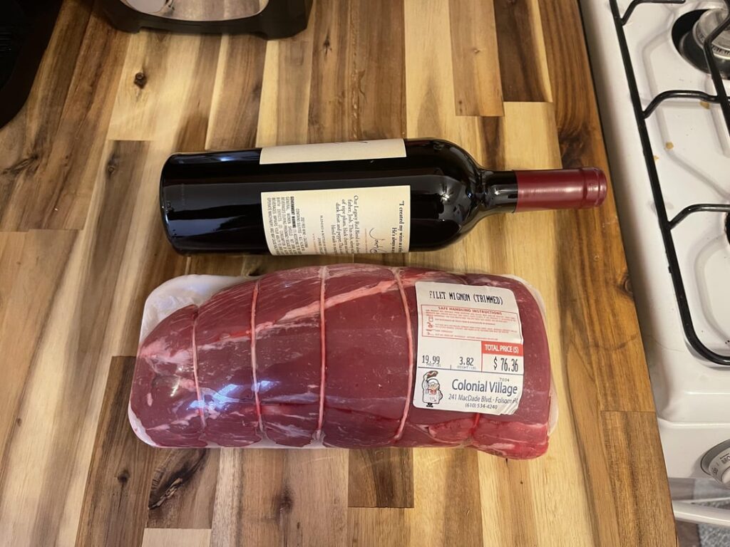 First Beef Wellington