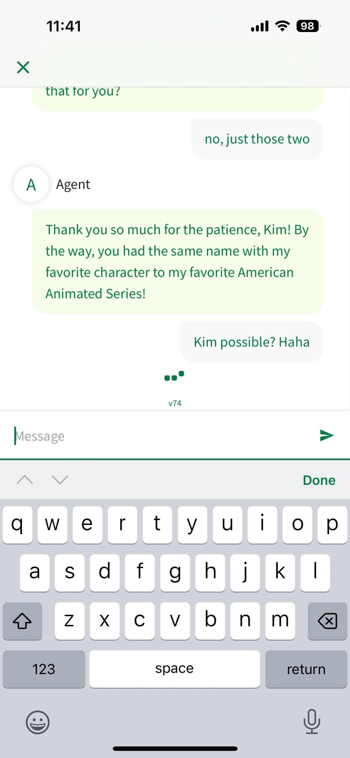 Unexpected Kim Possible