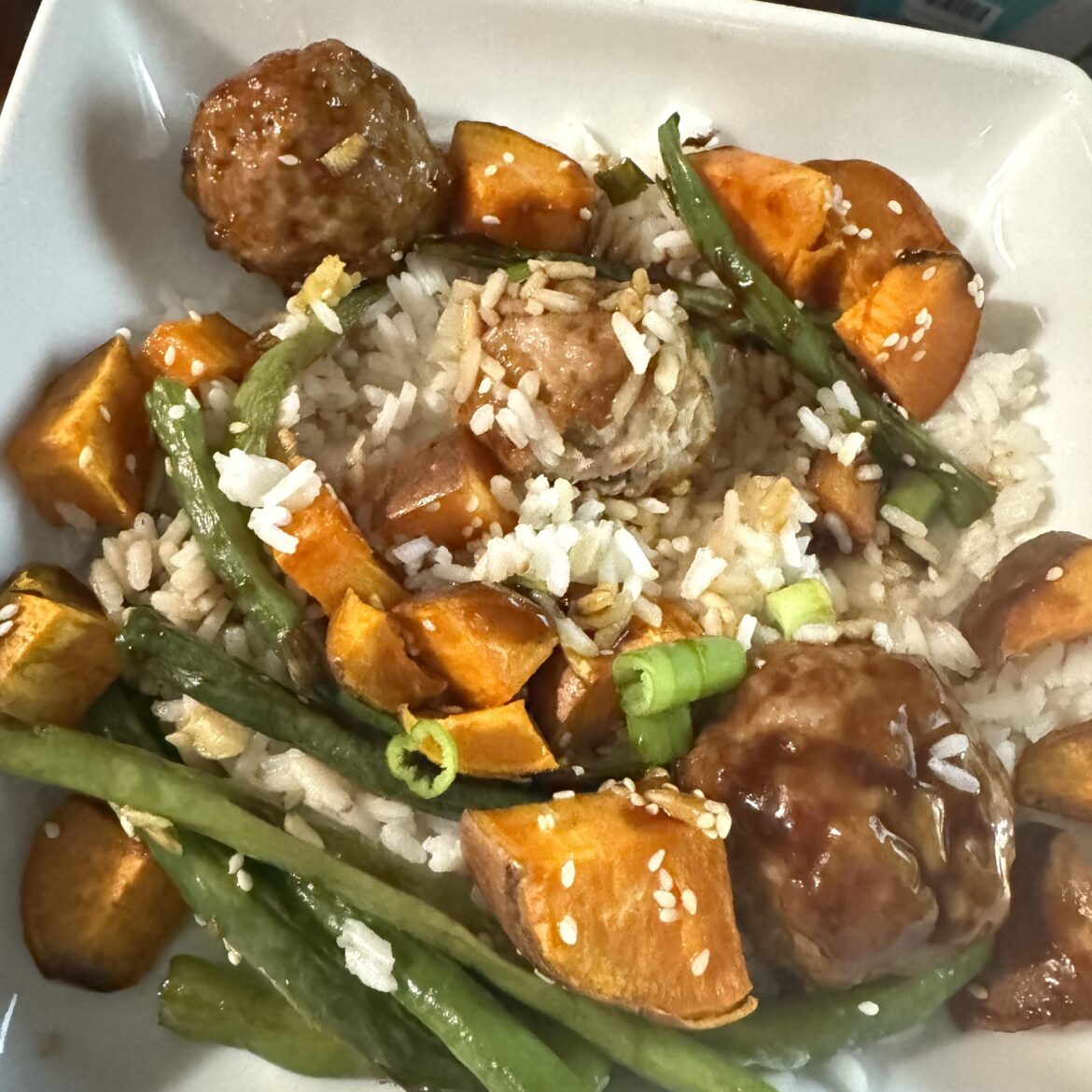 Sweet & Tangy Hoisin Pork Meatballs