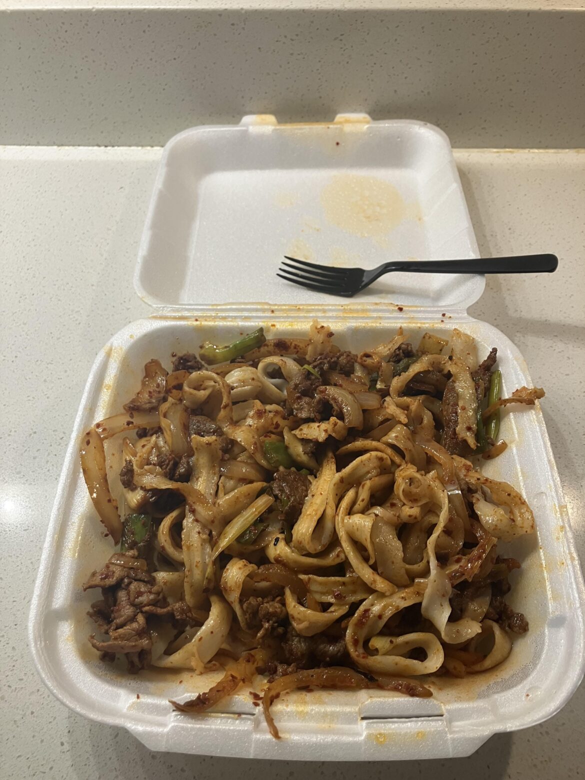 Chen’s Noodle House - spicy lamb noodles - definitely recommend