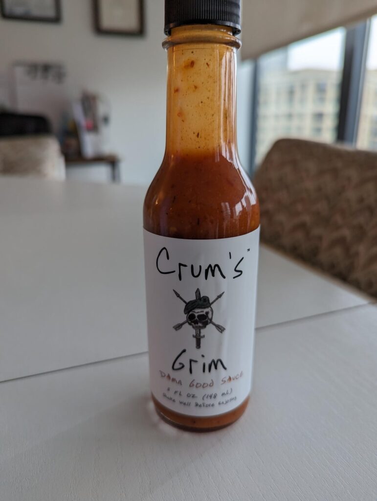 Big fan of this hot sauce, local to Alexandria, VA