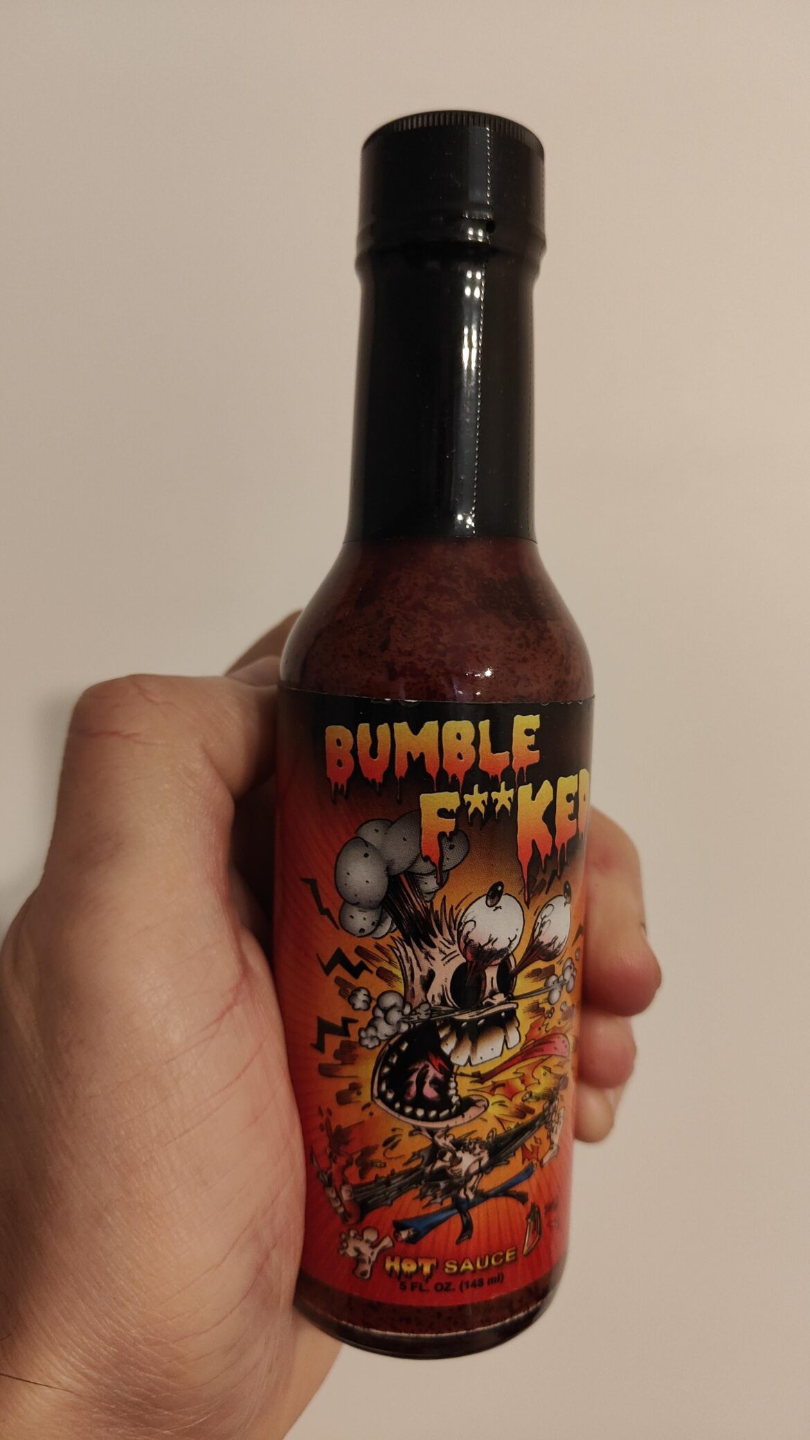 Bumblefoot's Bumblef**kd Hot Sauce. 6 million-Scoville. Fire