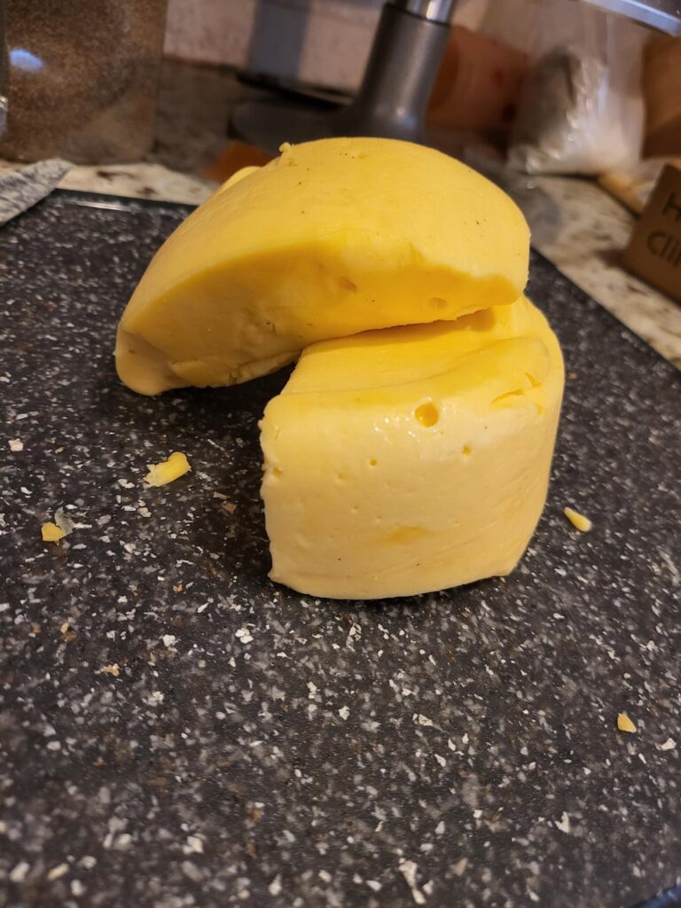 I made American processed cheese