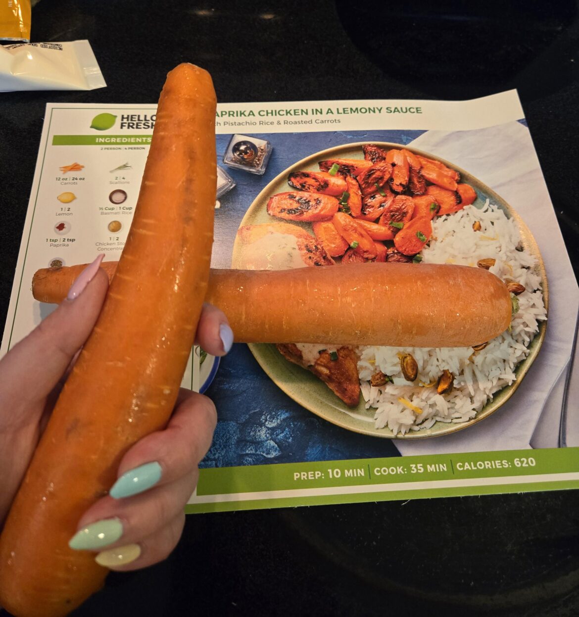 Very pleasantly surprised to actually get large enough veggies to not have to supplement with extra from the store! Usually I only get one maybe half that size lol