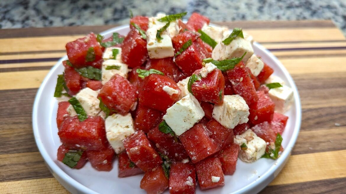 Watermelon and Feta Salad