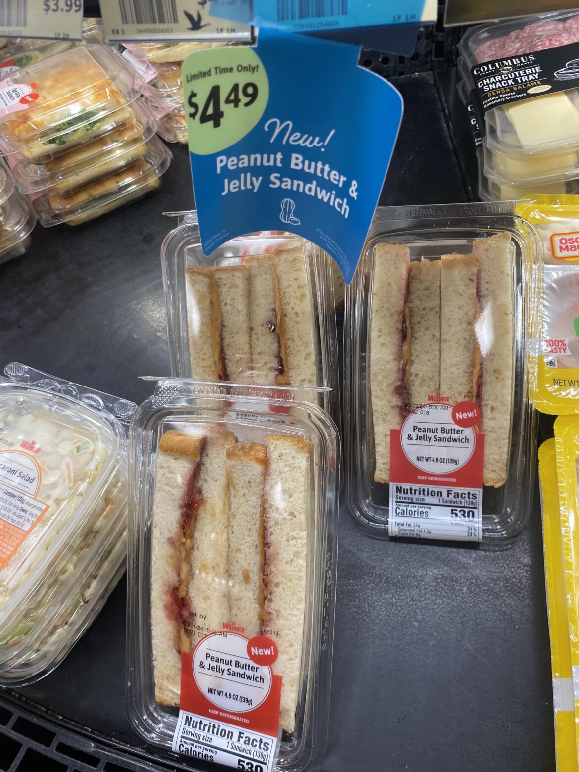 $4.49 for a Peanut Butter and Jelly Sandwich