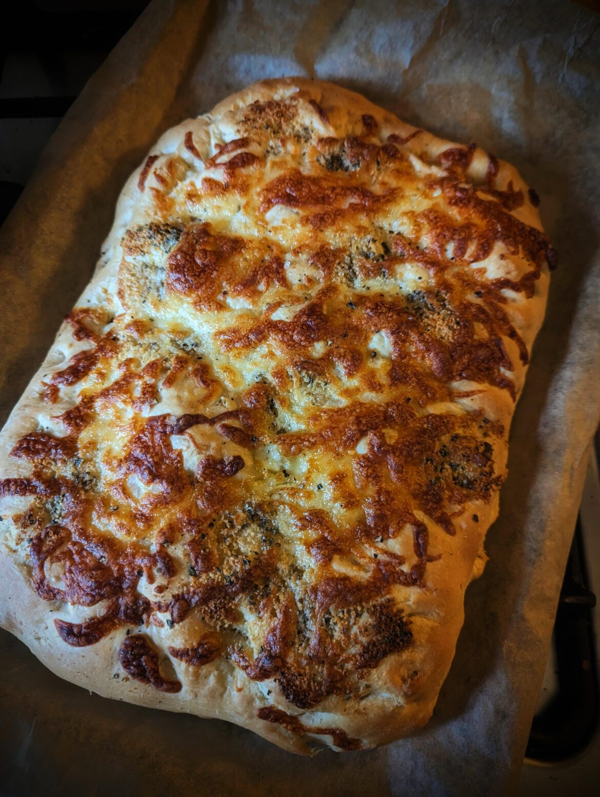 Chunky Doorstep Cheesy Garlic Bread