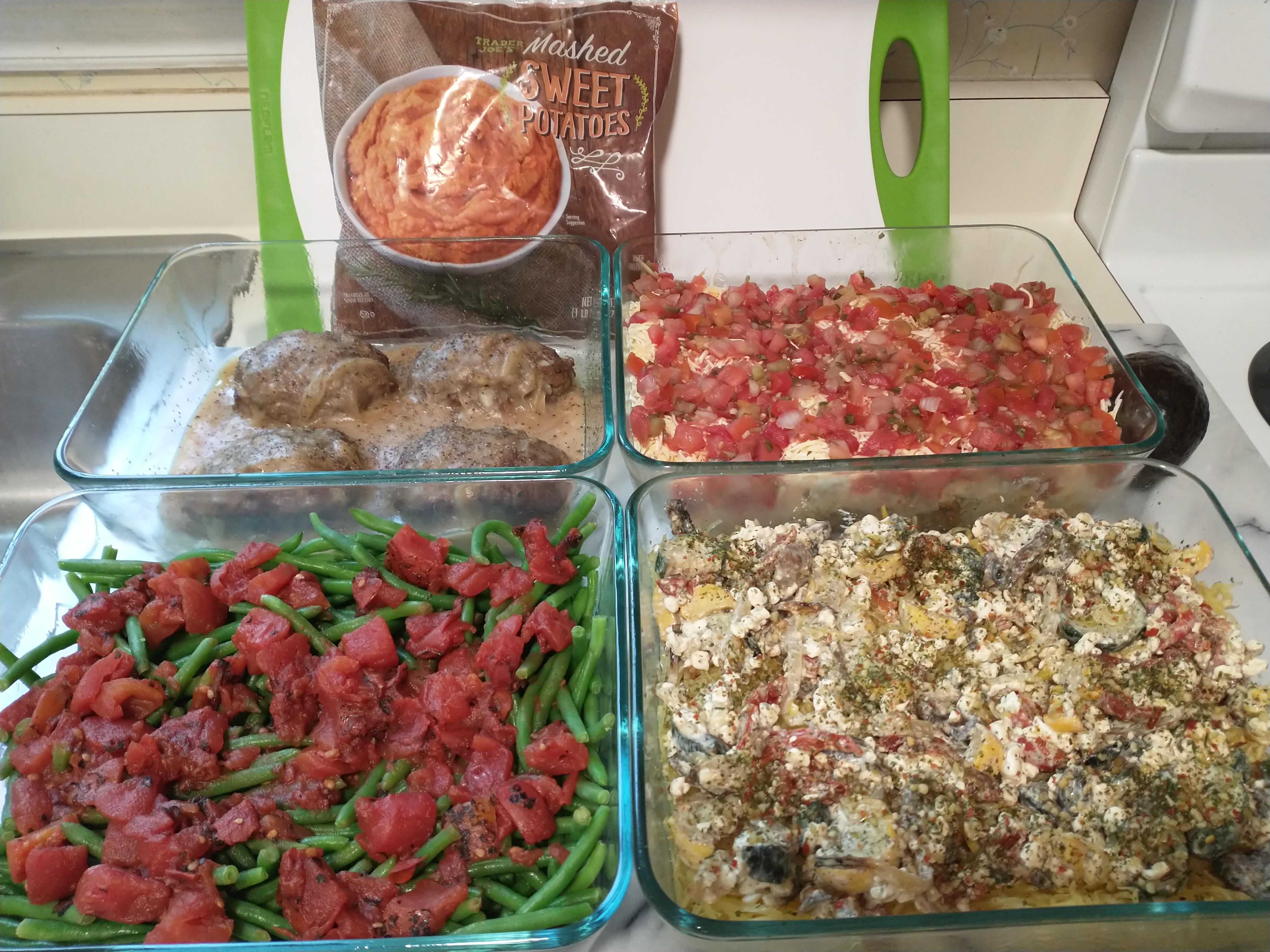 This week Spaghetti Squash Casserole with Cottage Cheese & Italian